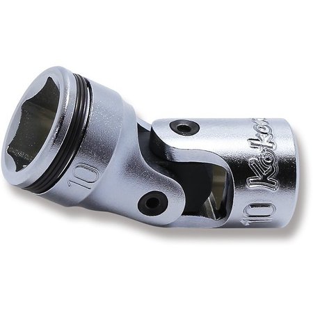 KO-KEN Universal Socket 10mm Nut Grip 32.5mm 1/4 Sq. Drive 2441M-10